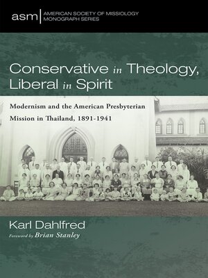 cover image of Conservative in Theology, Liberal in Spirit